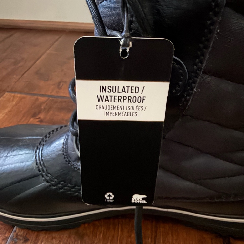 Sorel Brown Fur-Trimmed Winter Boots